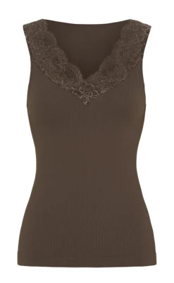 Online Tim & Simonsen Top - Belen V-Lace - Noce (vendbar) T-shirts & Toppe