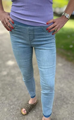 Hot Tim & Simonsen Top - Frida Rib - Lavanda T-shirts & Toppe