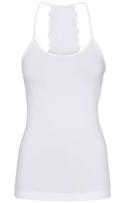 Online Tim & Simonsen Top - Rosie - Bianco T-shirts & Toppe