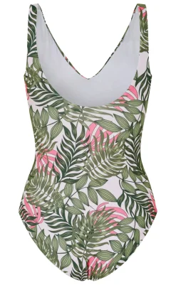 Best Badedragt - Kathrin - Palm Print Badetøj