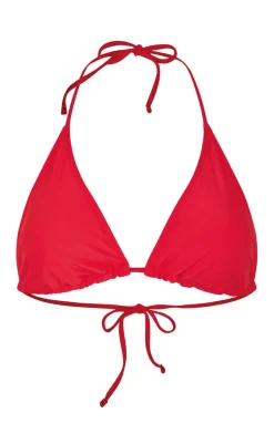 Hot Bikini Overdel / Top - Maya - Red Badetøj|T-shirts & Toppe