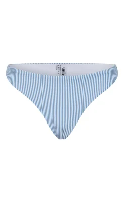 Outlet Bikini Underdel - Elena - Blue Stripes Badetøj