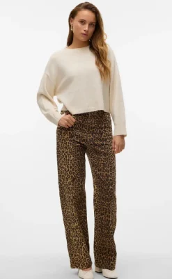 Clearance Bukser - Tessa - Silver Mink Bukser & Jeans