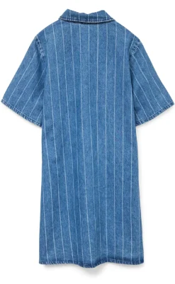 Sale Kjole - Ocean - Medium Blue Denim Kjoler