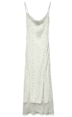 New Kjole - Smilla - Bright White/Airy Blue Kjoler