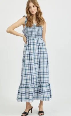 Best Kjole - Conelia Smock Medi - Snow White Kjoler