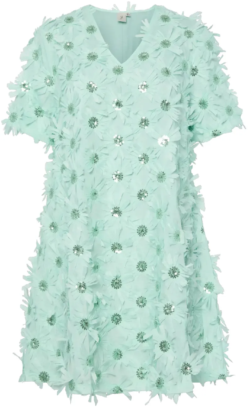 Outlet Kjole - Abelone - Mist Green Kjoler