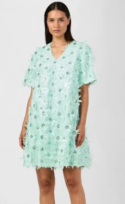 Outlet Kjole - Abelone - Mist Green Kjoler