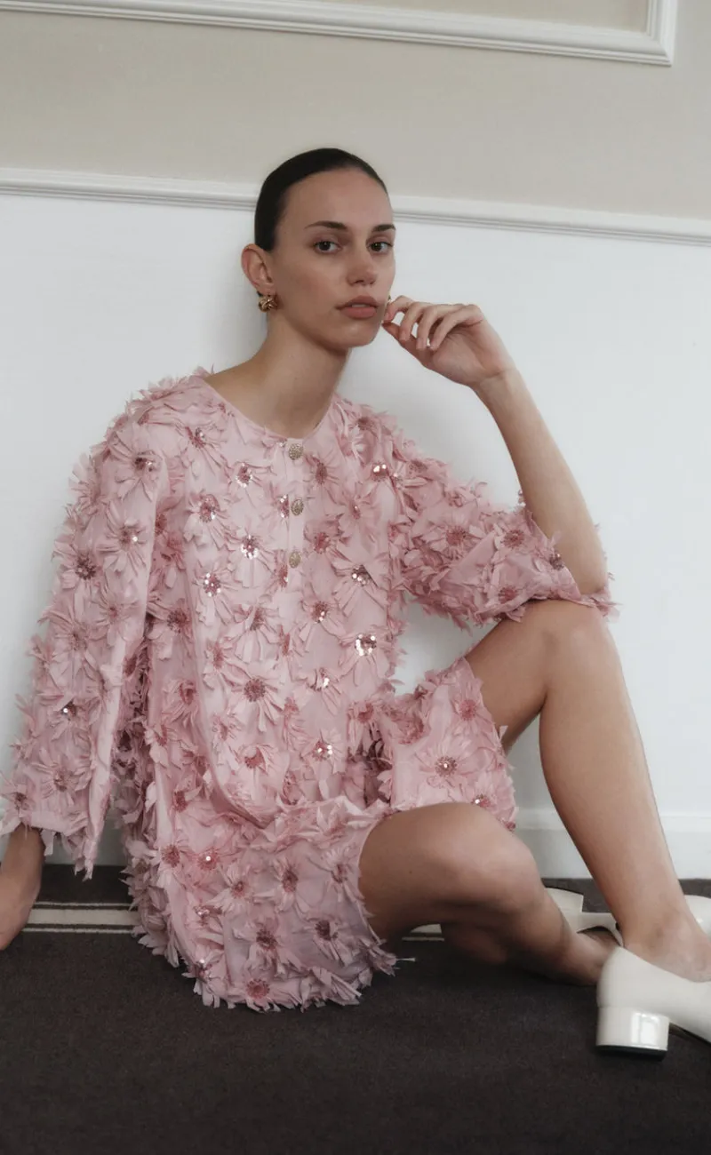 Outlet Kjole - Abelone - Romance Rose Kjoler