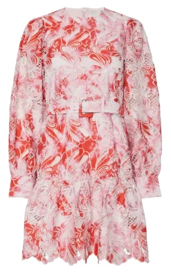 Clearance Kjole - Cira - Cherry Tomato Kjoler