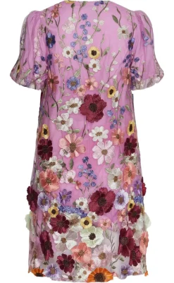 Discount Kjole - Flowering - Pink Lavender Kjoler