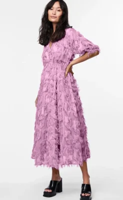 New Kjole - Pazylla Midi - Pastel Lavender Kjoler