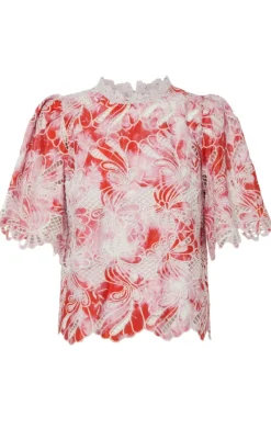 Best Top - Cira - Cherry Tomato T-shirts & Toppe